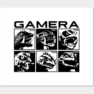 GAMERA YEARS - Boxes Posters and Art